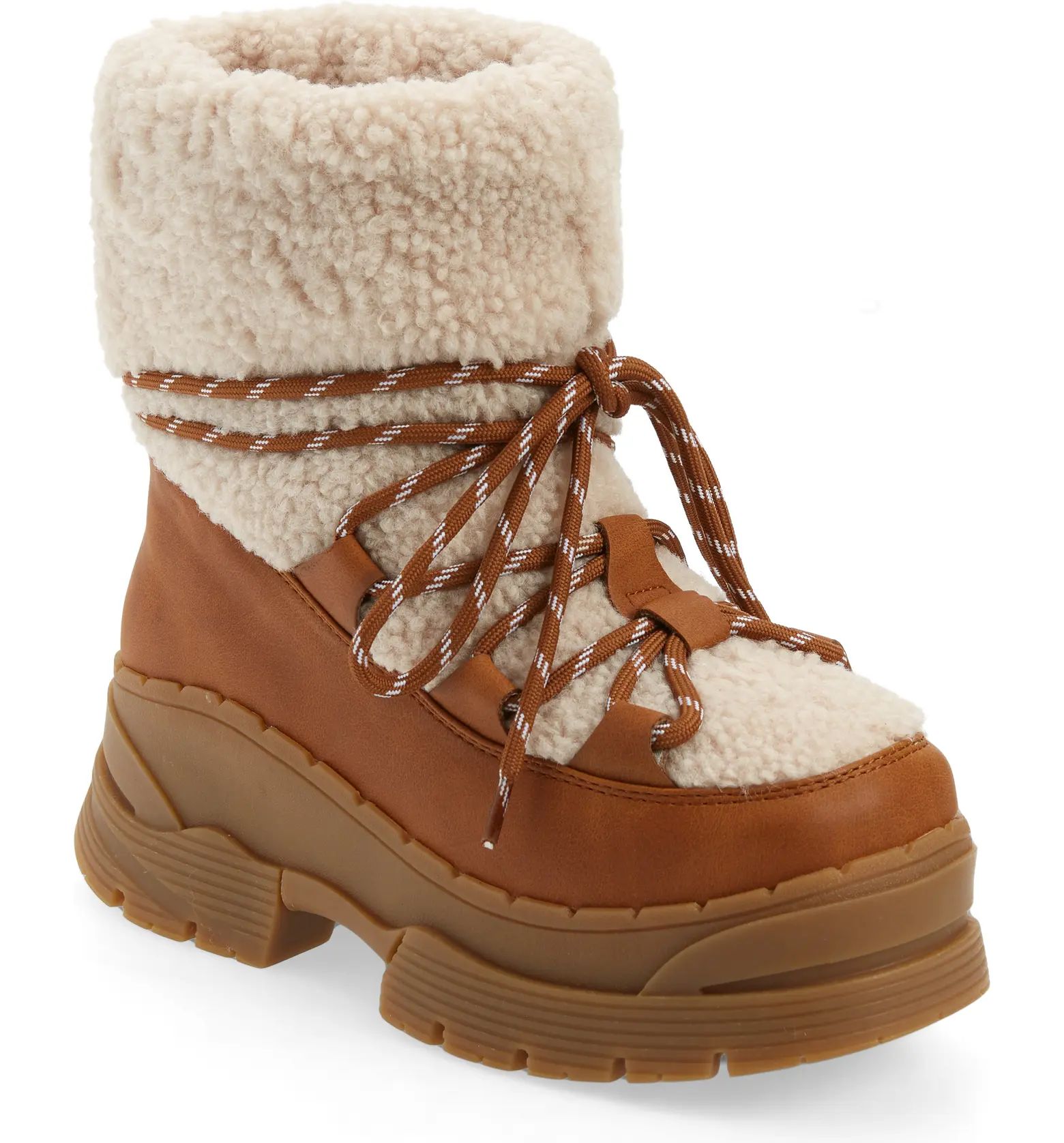 Jeffrey Campbell Subzero Lace-Up Winter Boot | Nordstrom | Nordstrom