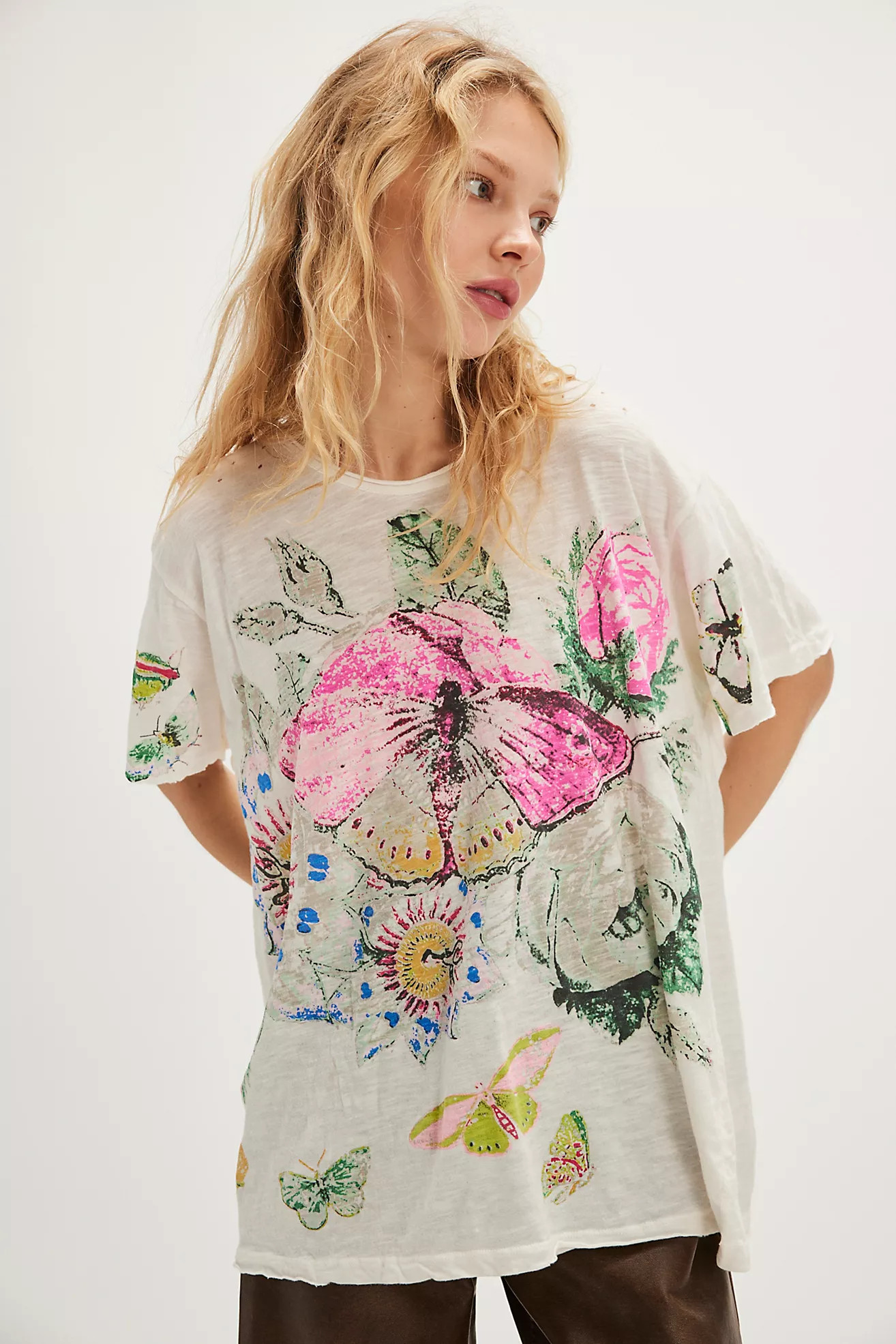Butterfly Garden Tee | Free People (Global - UK&FR Excluded)