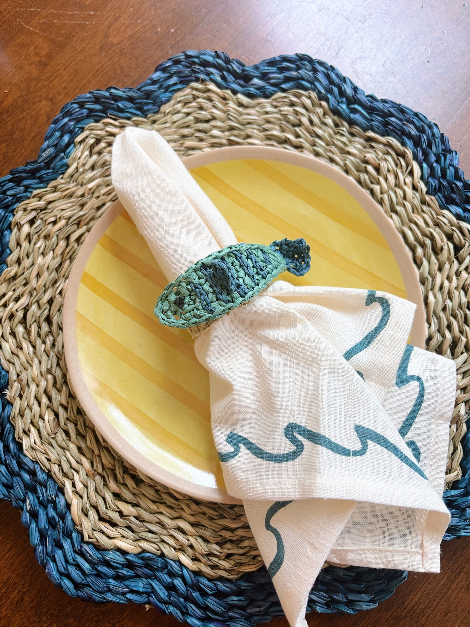 Affordable Nautical table settings 

#LTKFindsUnder100 #LTKSaleAlert #LTKSummerEdit