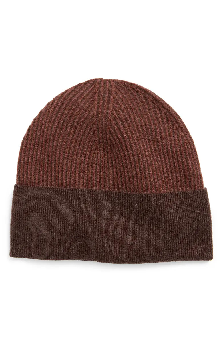 Nordstrom Plaited Wool & Cashmere Beanie | Nordstrom | Nordstrom