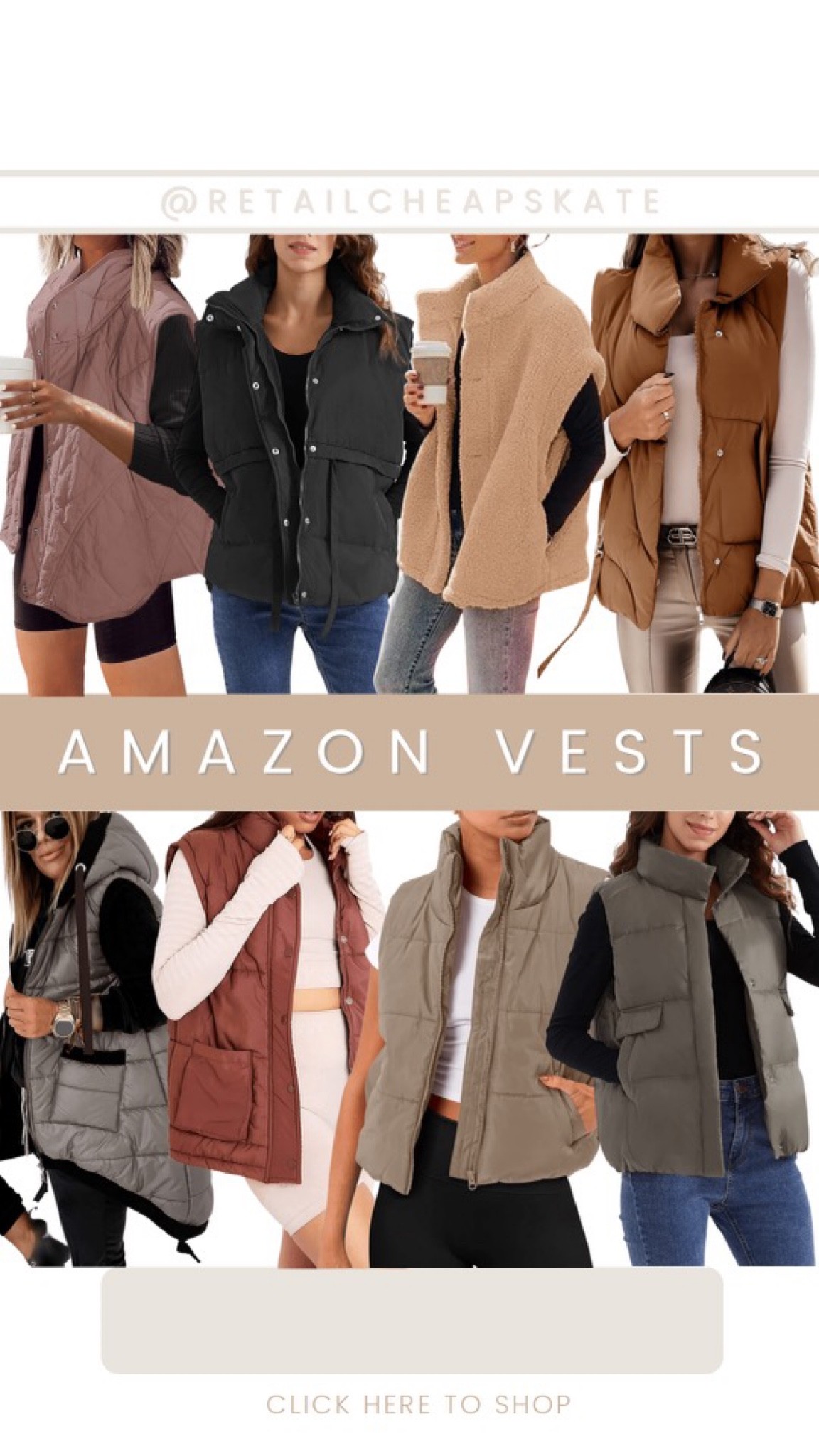 Affordable Amazon vests

#LTKsalealert #LTKstyletip #LTKunder50