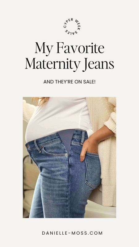 These are the only maternity jeans I’ve been wearing with this pregnancy. Most other brands I’ve tried don’t fit as well and the stretchy wedge is SO much more discrete than the rest. Cannot recommend them enough and they’re on sale! 

#LTKCyberweek #LTKstyletip #LTKbump