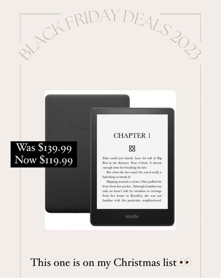 I’ve been wanting a Kindle for a while now! Maybe this is the year!

#LTKCyberWeek #LTKGiftGuide