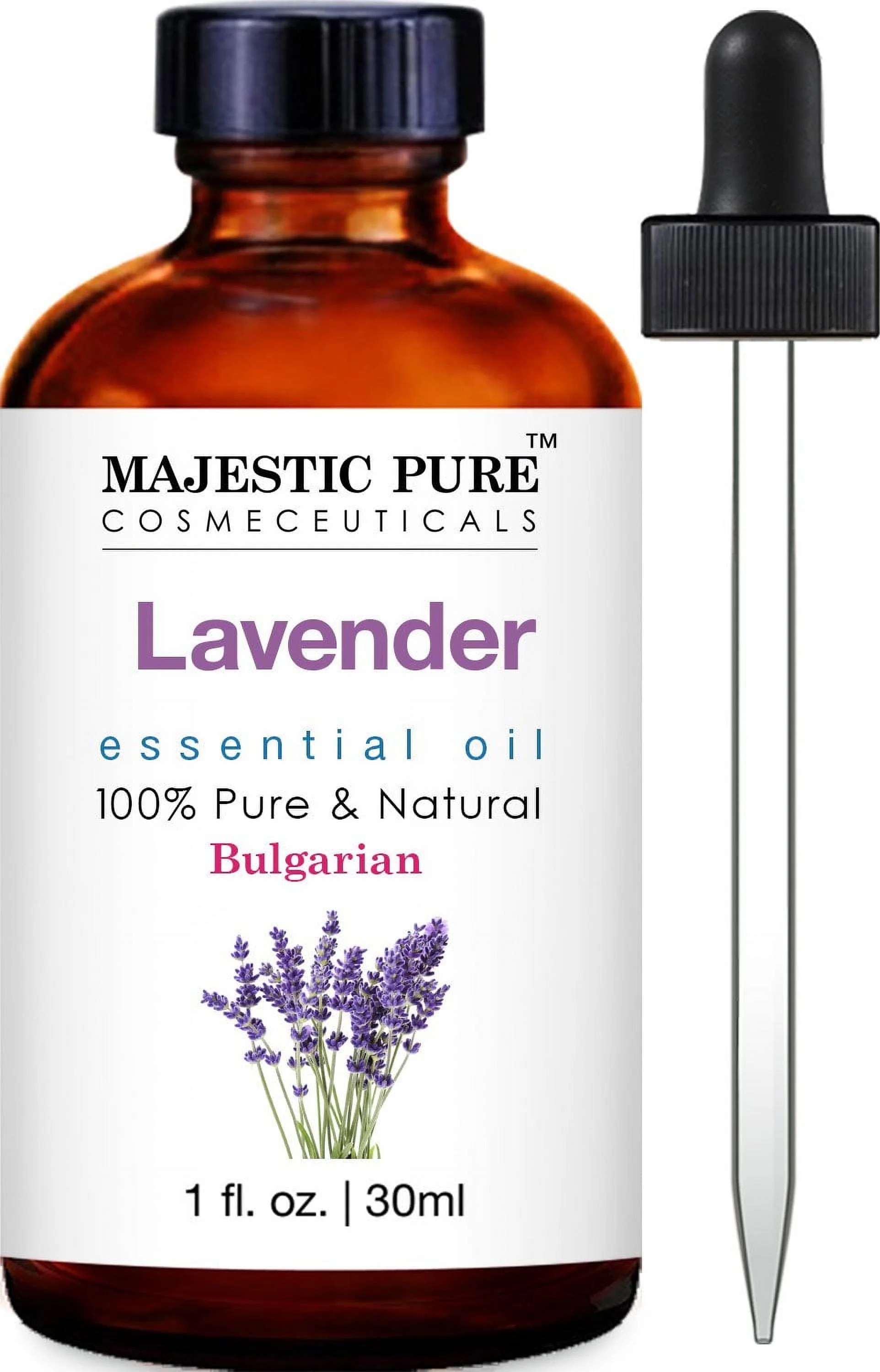 Majestic Pure Lavender Essential Oil, Premium Grade, Pure and Natural, Bulgarian, for Aromatherap... | Walmart (US)