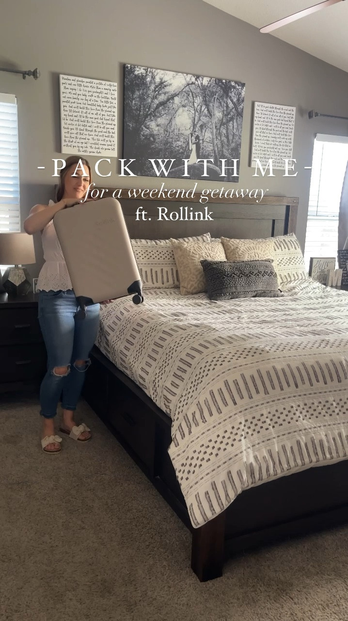 Rollink COLLAPSIBLE suitcase! Such a game changer for travel!

luggage / suitcase / rollink / travel essentials / travel / neutral luggage / travel storage / packing hacks

#LTKGiftGuide #LTKVideo #LTKtravel