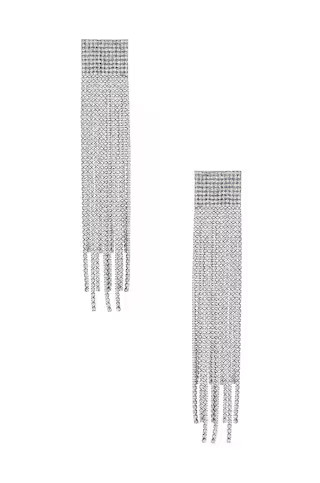 Lovers and Friends Elise Earring in Pewter from Revolve.com | Revolve Clothing (Global)