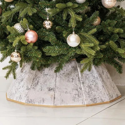 Fabric Christmas Tree Collar | Wayfair North America