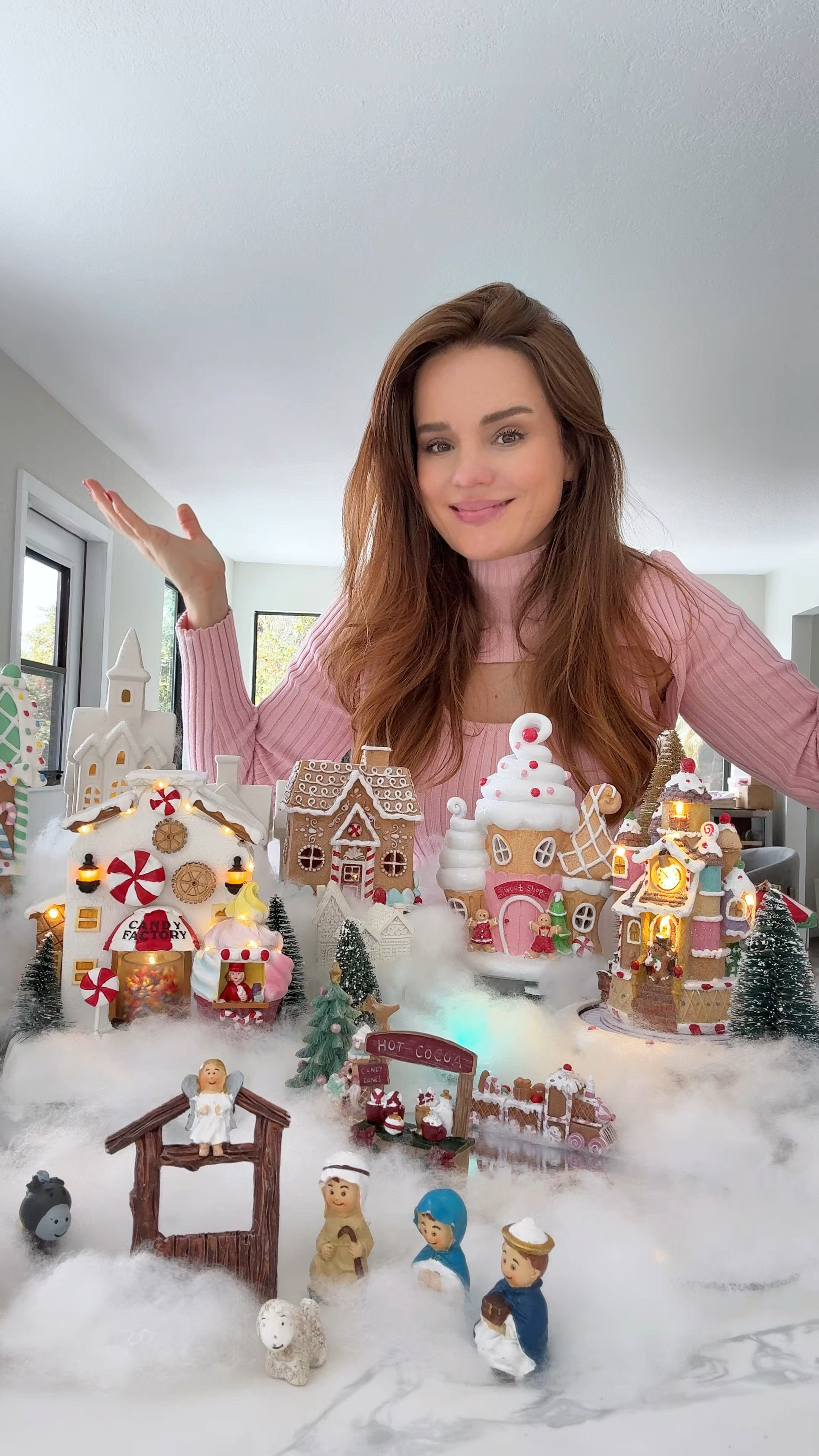 Gingerbread Land Christmas Village! 