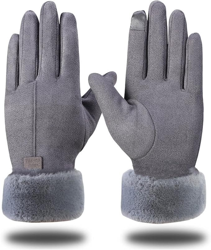 Winter Gloves for Women Warm Touchscreen Winter Glove Women Windproof Texting Gloves Women Elasti... | Amazon (US)