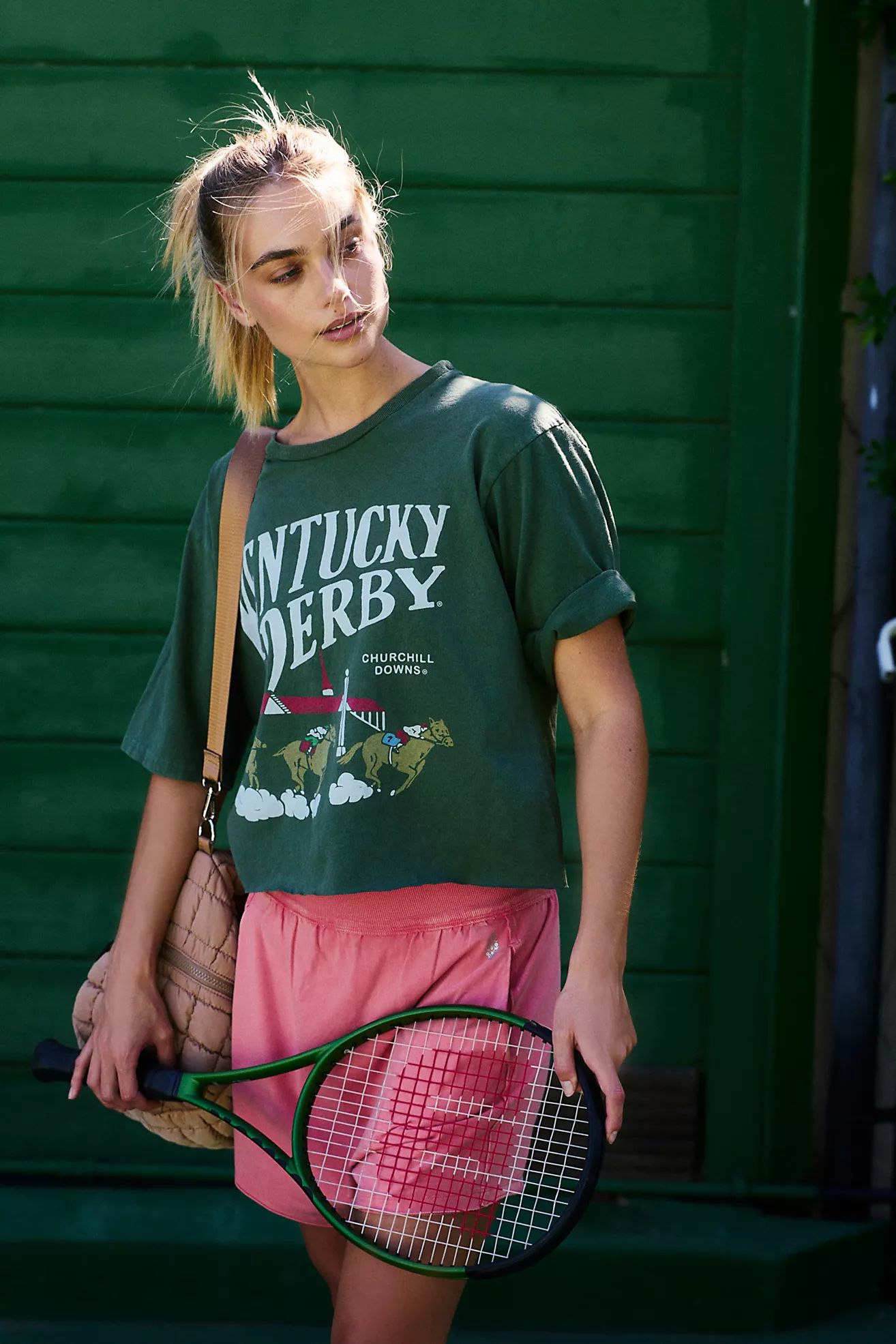 Kentucky Derby Cropped Tee | Free People (Global - UK&FR Excluded)