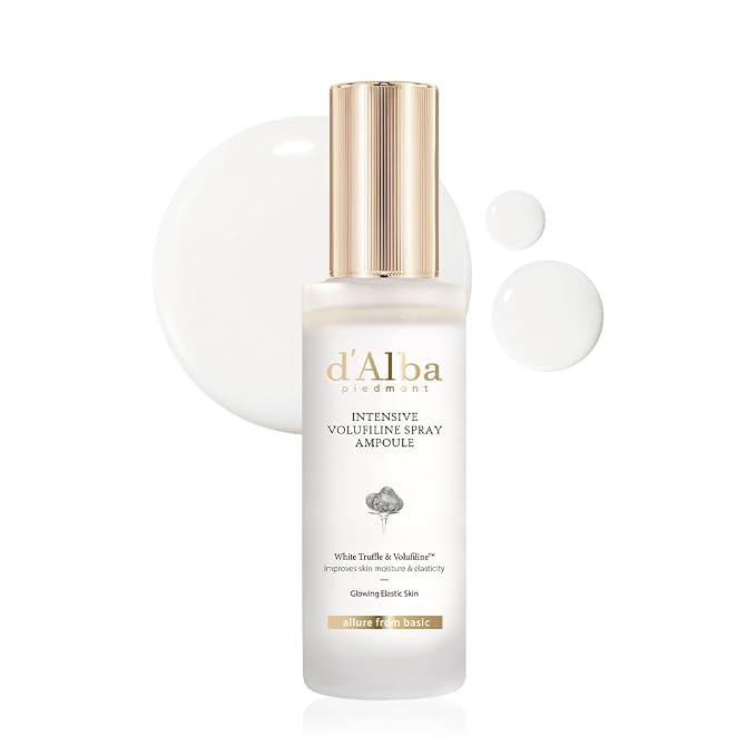 d'alba Piedmont Intensive Vegan Volufiline Spray Ampoule, Milky Spray Serum, Skin Firming, Premiu... | Amazon (US)