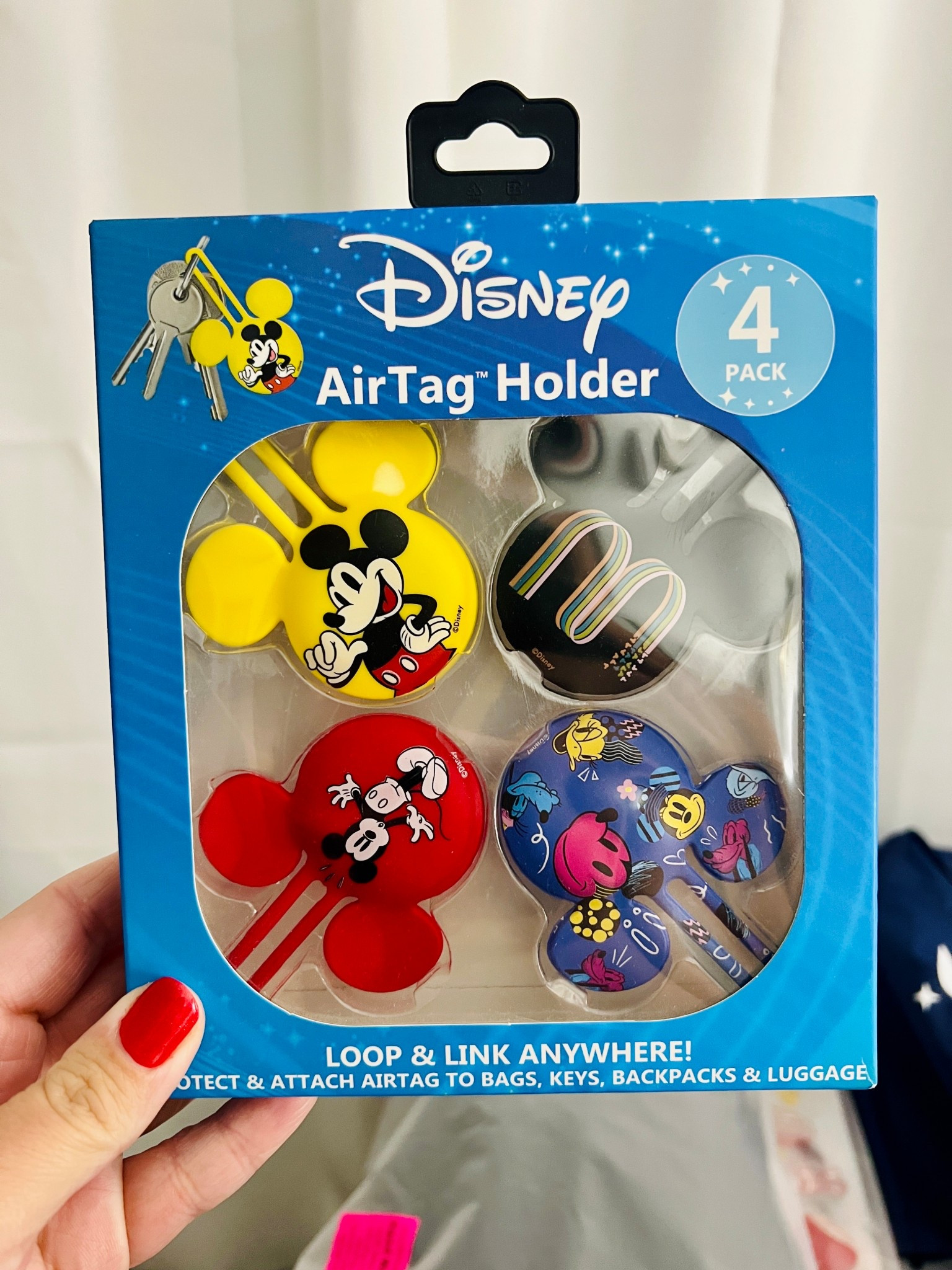 Disney World Packing essentials for kids. Air tag tracker for peace of mind. Mickey air tags. 

#LTKKids #LTKFamily #LTKTravel