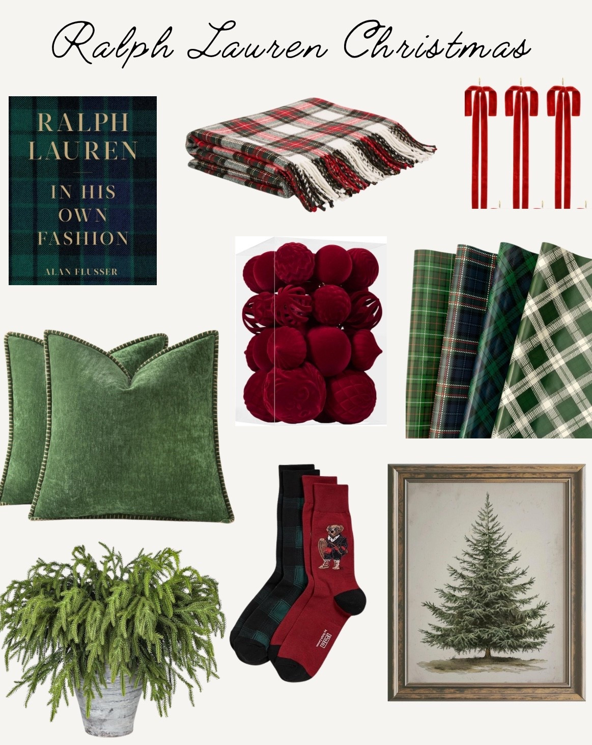 Ralph Lauren Christmas

#LTKStyleTip #LTKSeasonal #LTKHome