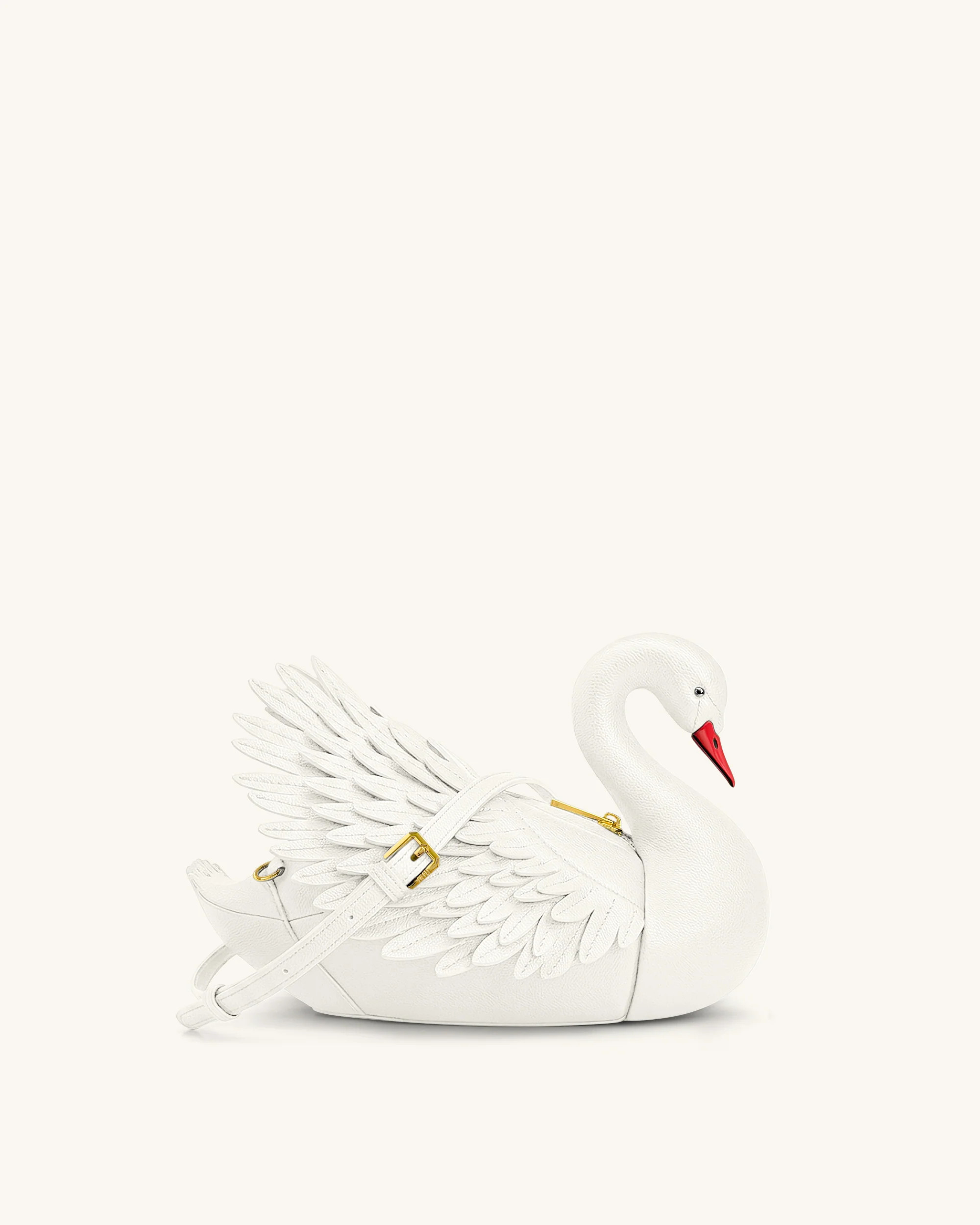 Alani Swan Shaped Crossbody Bag - White | JW PEI US