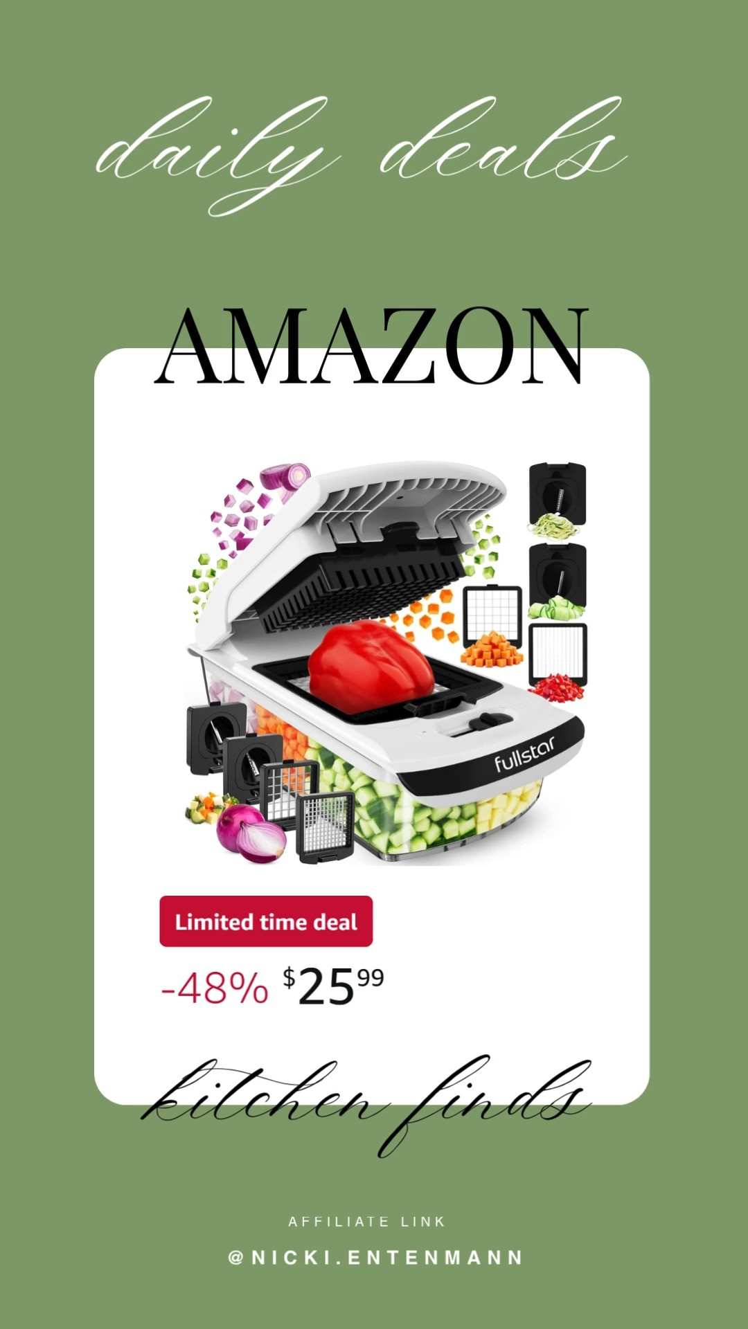 This food chopper with container brings cheerful ease and effortless charm to everyday cooking with modern convenience. #FoodChopper #KitchenTools #CookingEssentials #MealPrep #KitchenGadgets #HomeCooking #EasyCooking #StylishKitchen #FunctionalDesign #KitchenStorage 🥗🔪✨
 

 #LTKfoodie #LTKHome #LTKSaleAlert