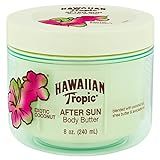 Hawaiian Tropic After Sun Lotion Moisturizer and Hydrating Body Butter with Coconut Oil, 8 Ounce | Amazon (US)