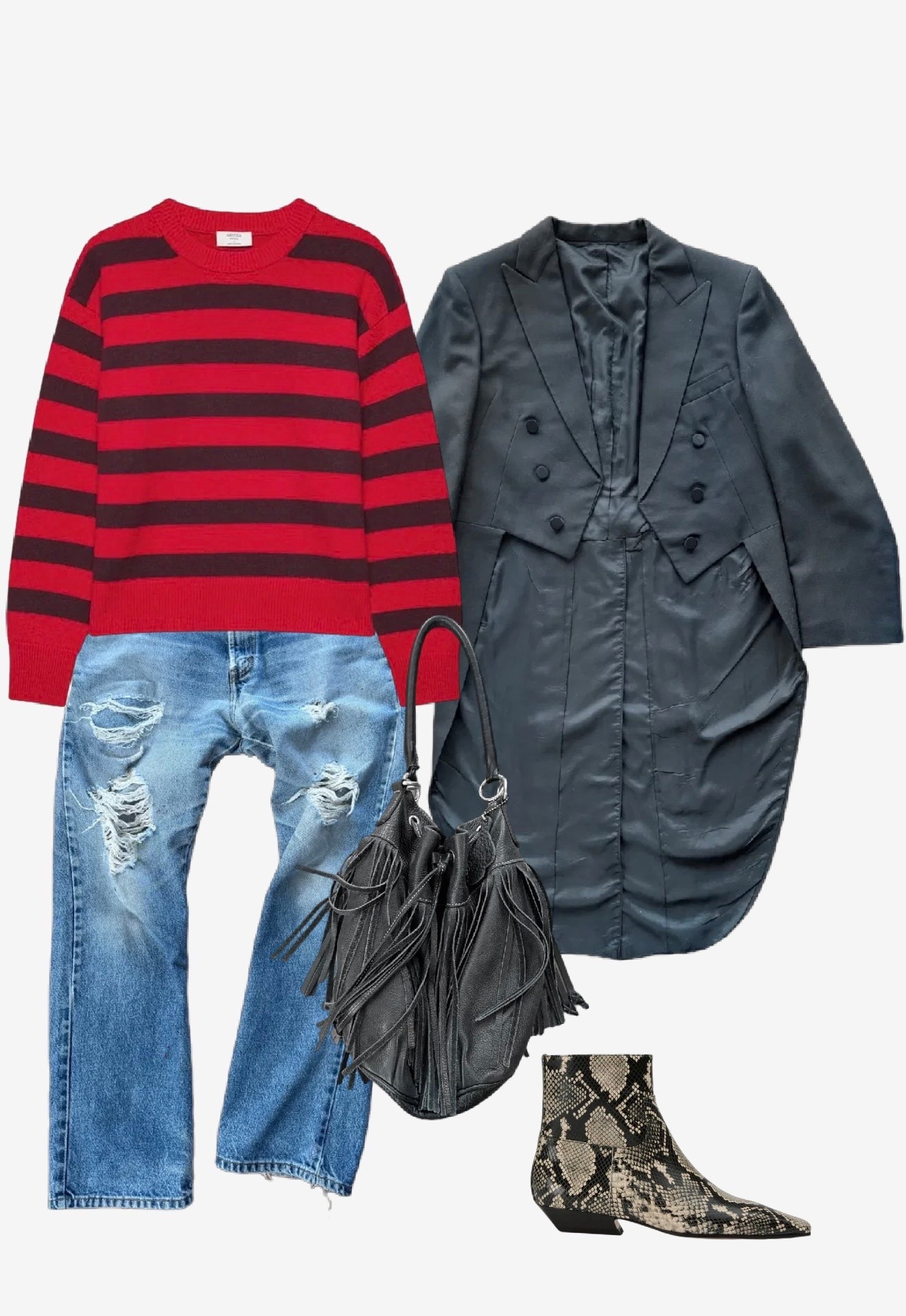 Vintage tailcoat season. 
Jeans, bag, and tailcoat are vintage.

#LTKcanada #LTKfall #LTKstyletip