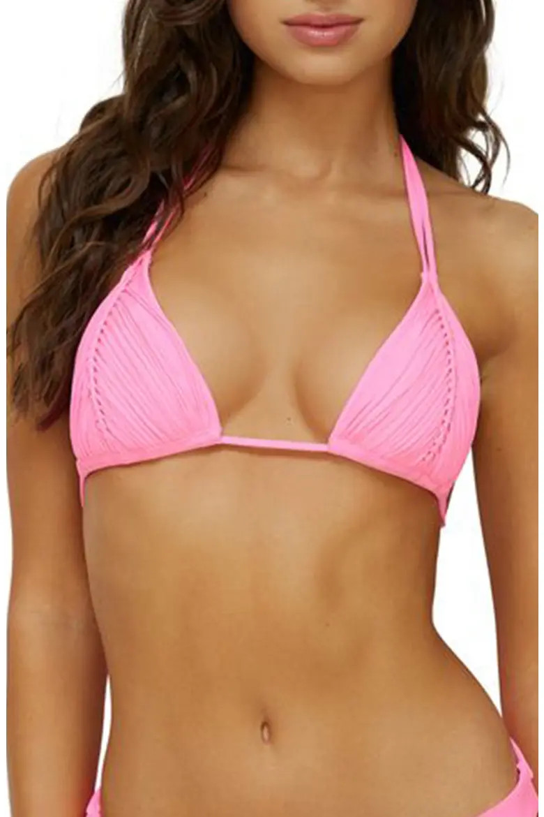 Isla Macramé Triangle Bikini Top (Women) | Nordstrom | Nordstrom