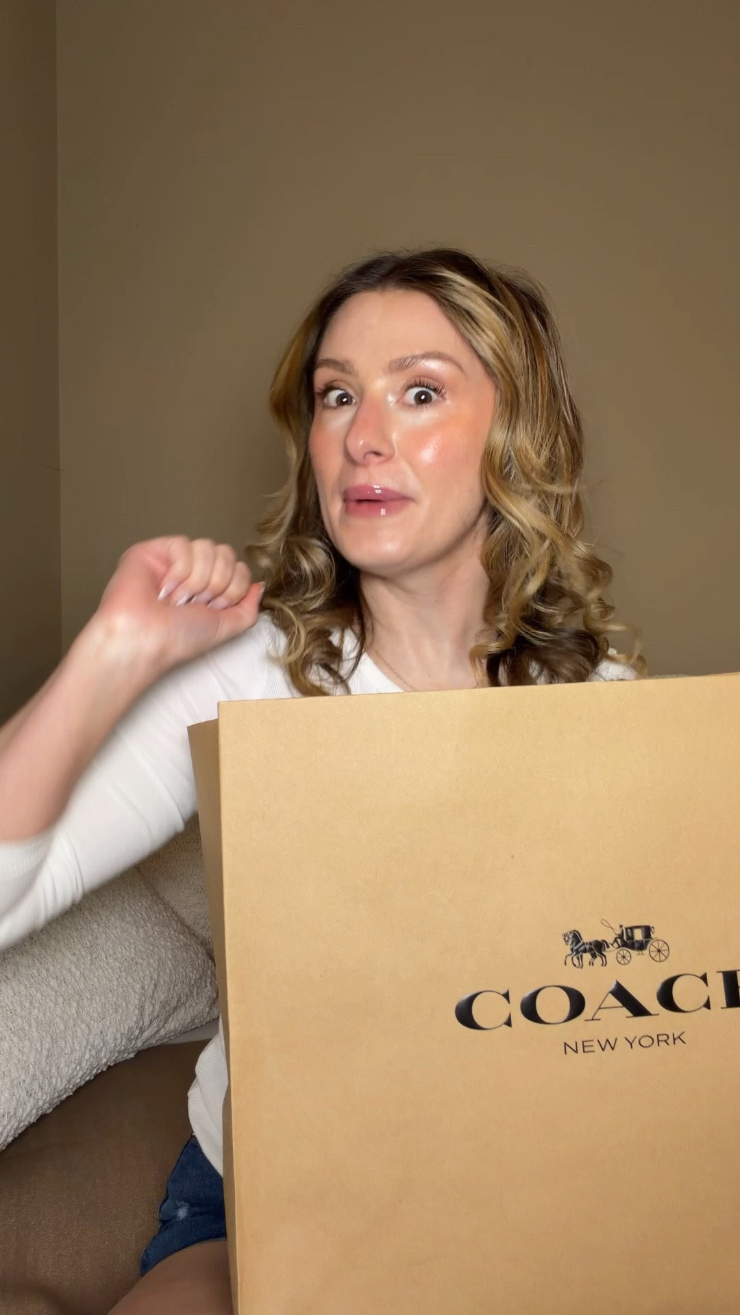 POV: Your husband says, “Pick whichever Coach bag you want.” 😍 Comment SHOP & I’ll dm you the link ♥️

It’s my birthday this week and my husband told me I could pick out whatever Coach bag I want 👜

I think most of yall guessed that I got a Chelsea, and you would  be correct!

I had such a hard time choosing between a 30 and 36 and then also between suede and maple 😩 I don’t have any suede bags so I was nervous about taking care of suede but after doing some research I feel so much better and capable of taking care of it! Suede is much more durable than I thought and is actually pretty easy to clean and care for!

I also thought the Chelsea 30 was a more practical size for me but the 36 just looks so much cooler!

So I got the suede Chelsea 36!