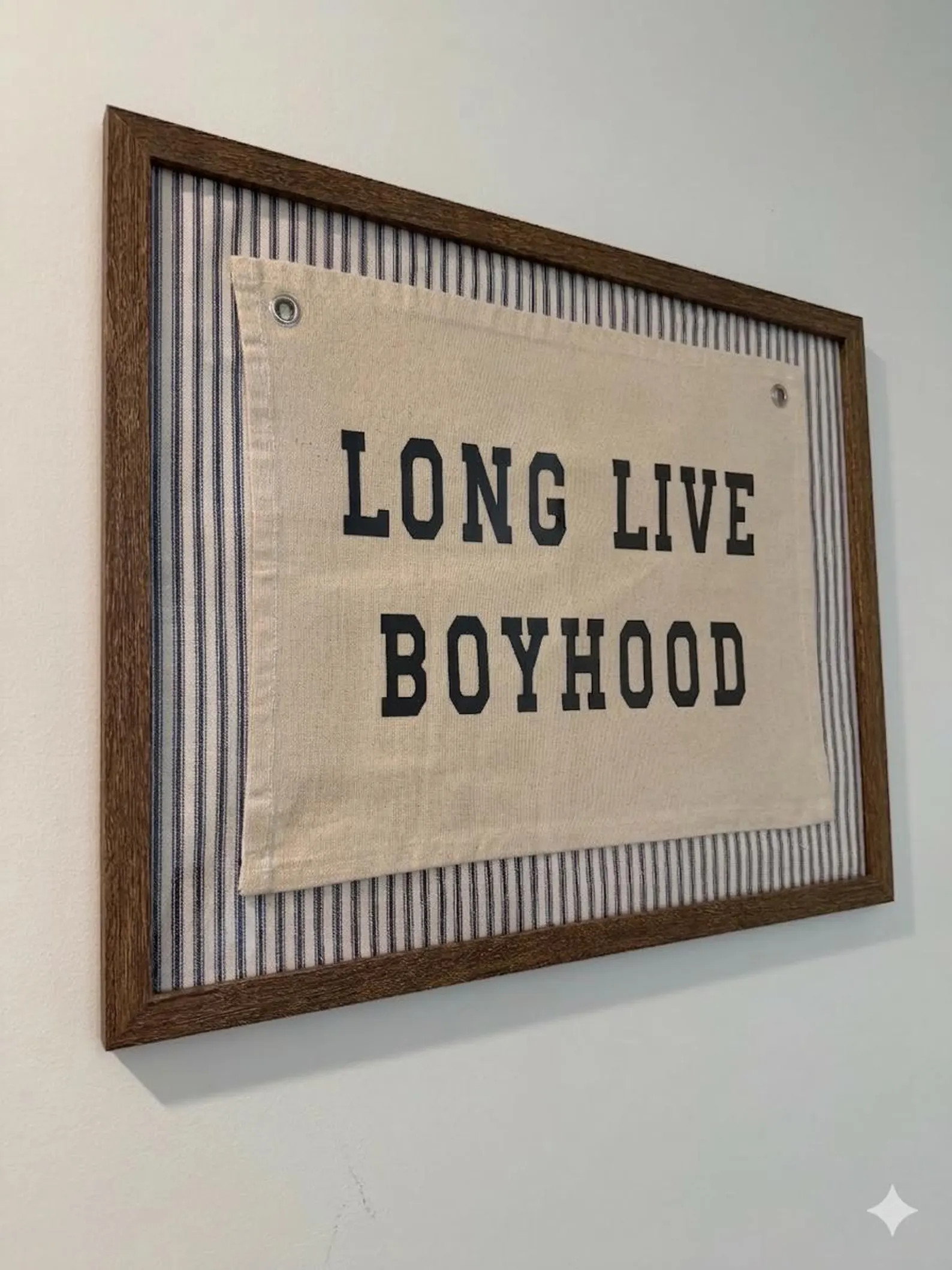 Framed Long Live Boyhood - Navy 16x20 - Etsy | Etsy (US)