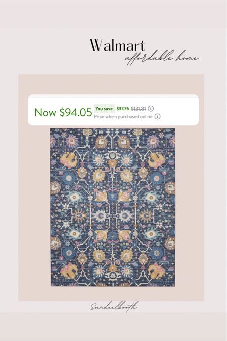Price for the 6x9 👏 I have in my dining room and it’s so pretty. 

Rug - accent rug - runner - colorful - maximalism - home decor - living room - 

#LTKHome
