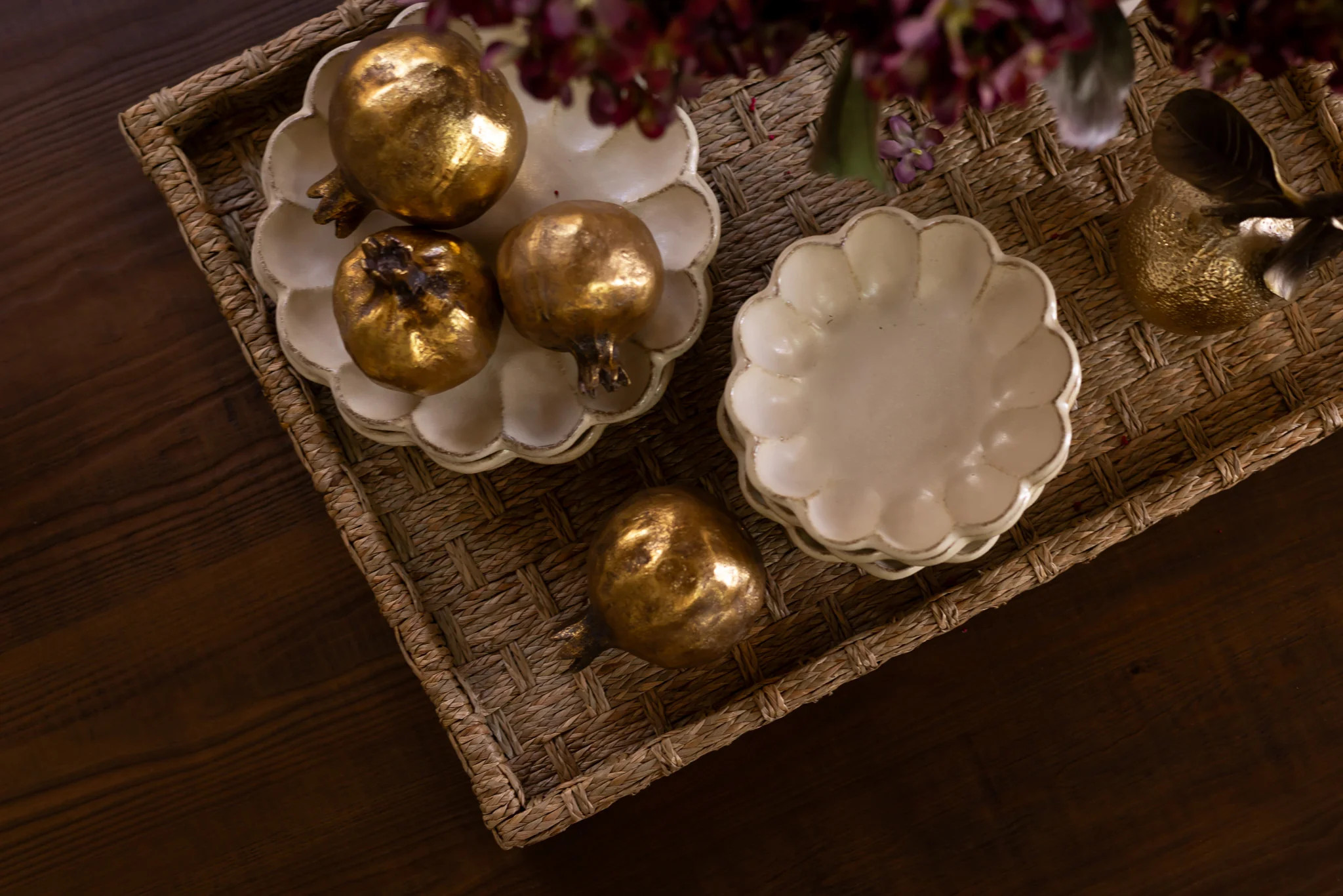 Woven Trays | Cottage and Key