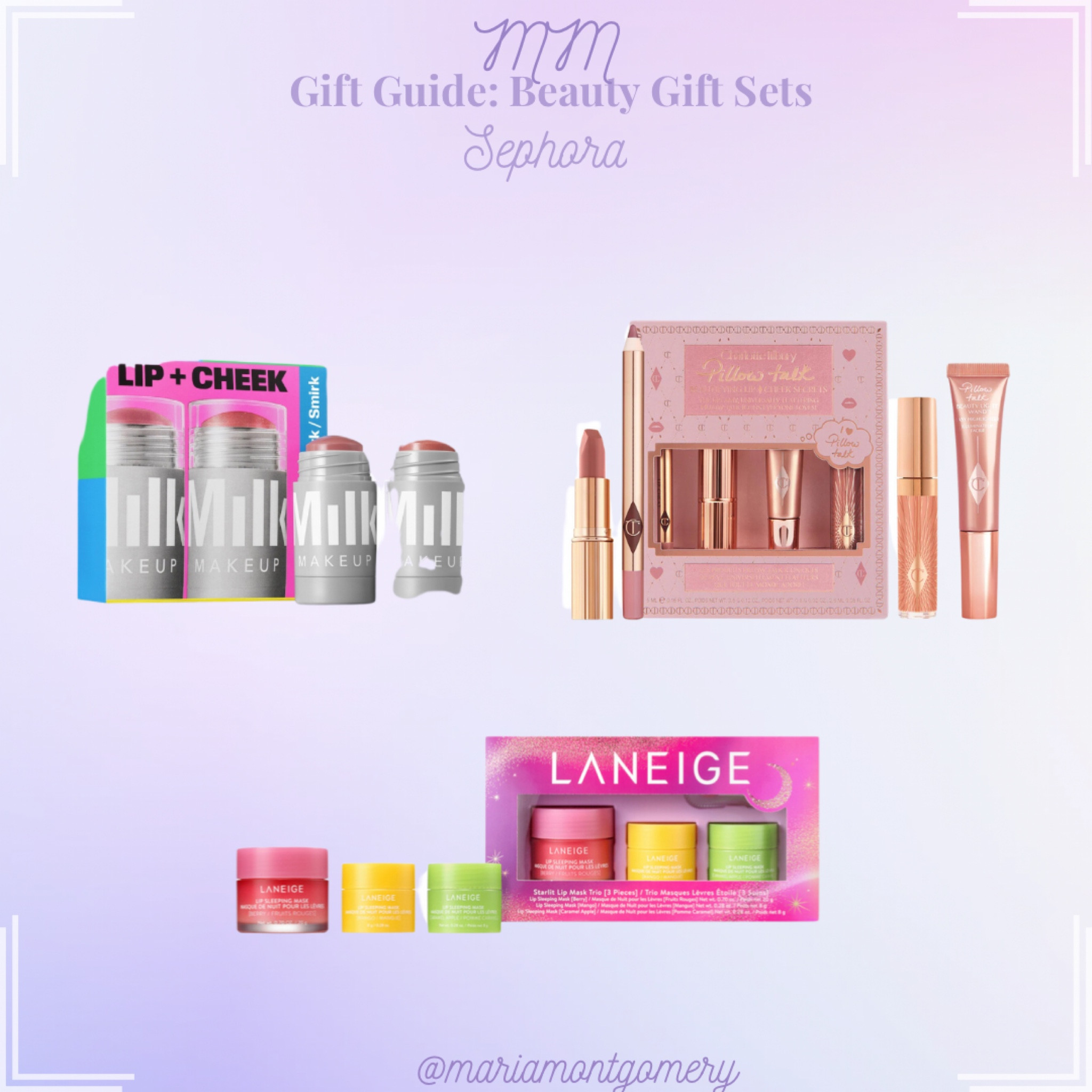 Sephora gift sets, stocking stuffers, beauty gift, makeup, hair 

#LTKGiftGuide #LTKHoliday #LTKSeasonal