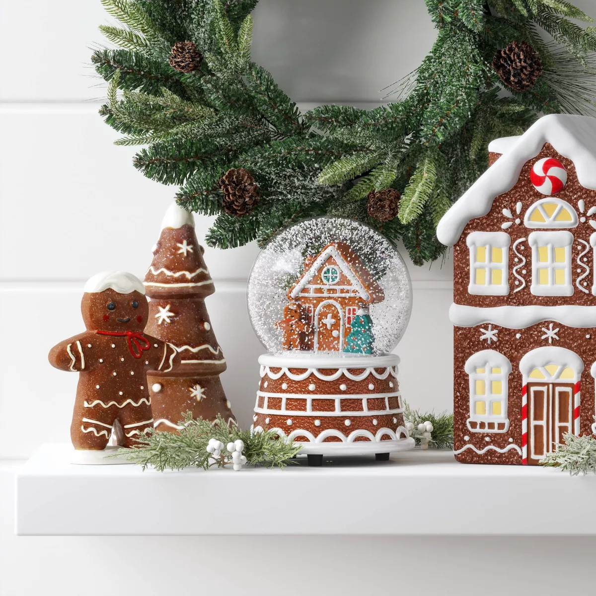 Christmas Gingerbread House Snowglobe - Wondershop™ | Target