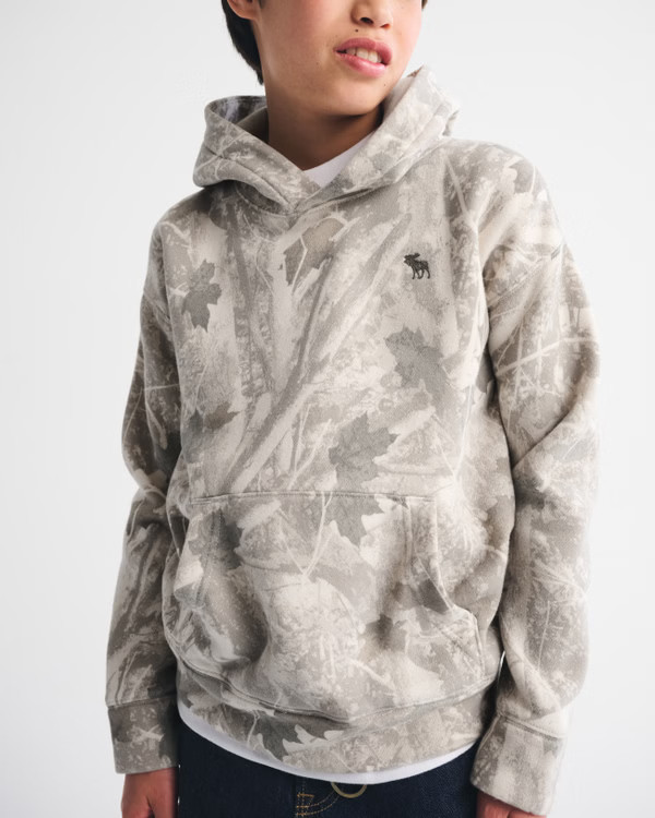 essential icon hoodie | Abercrombie & Fitch (US)