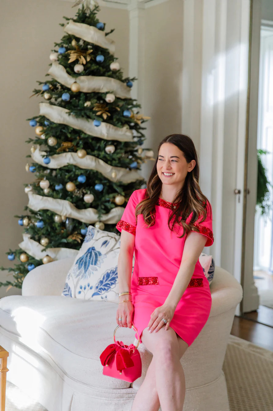 Hibiscus & Red Embellished Tracy Dress | Sail to Sable