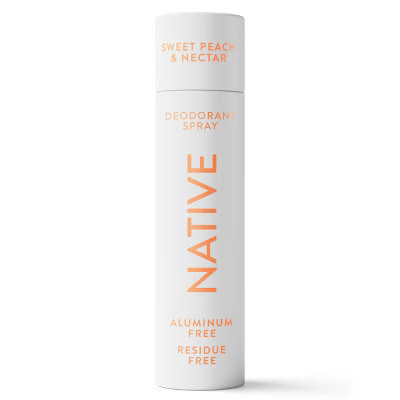Native Spray Deodorant for Women & Men - Sweet Peach & Nectar - Aluminum-Free 3.5oz | Target