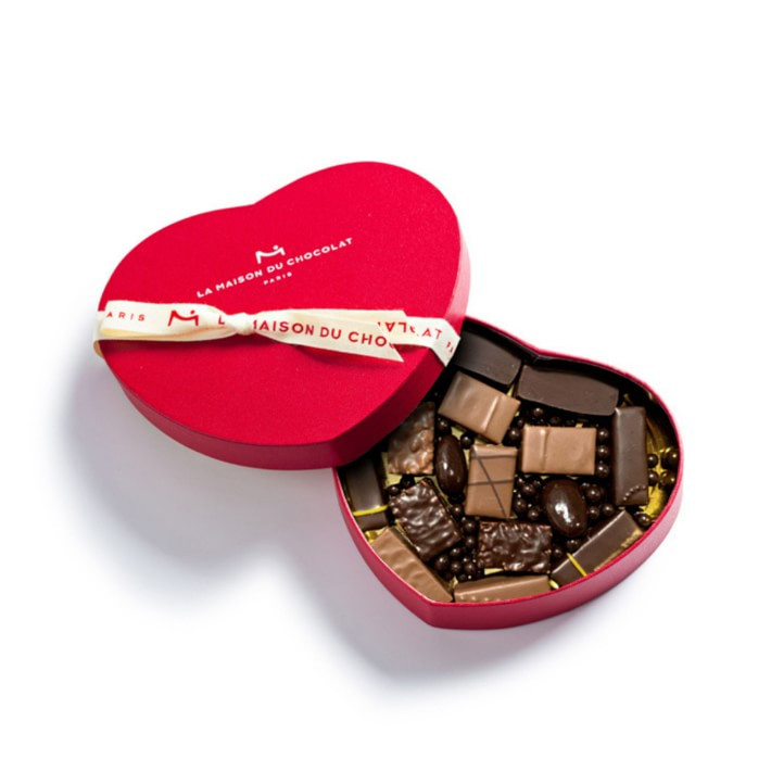 La Maison du Chocolat Large Heart Gift Box, 43 Pieces | Williams-Sonoma