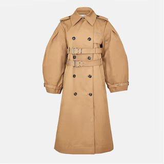Ganni Trench Coat Ld52 | Flannels UK