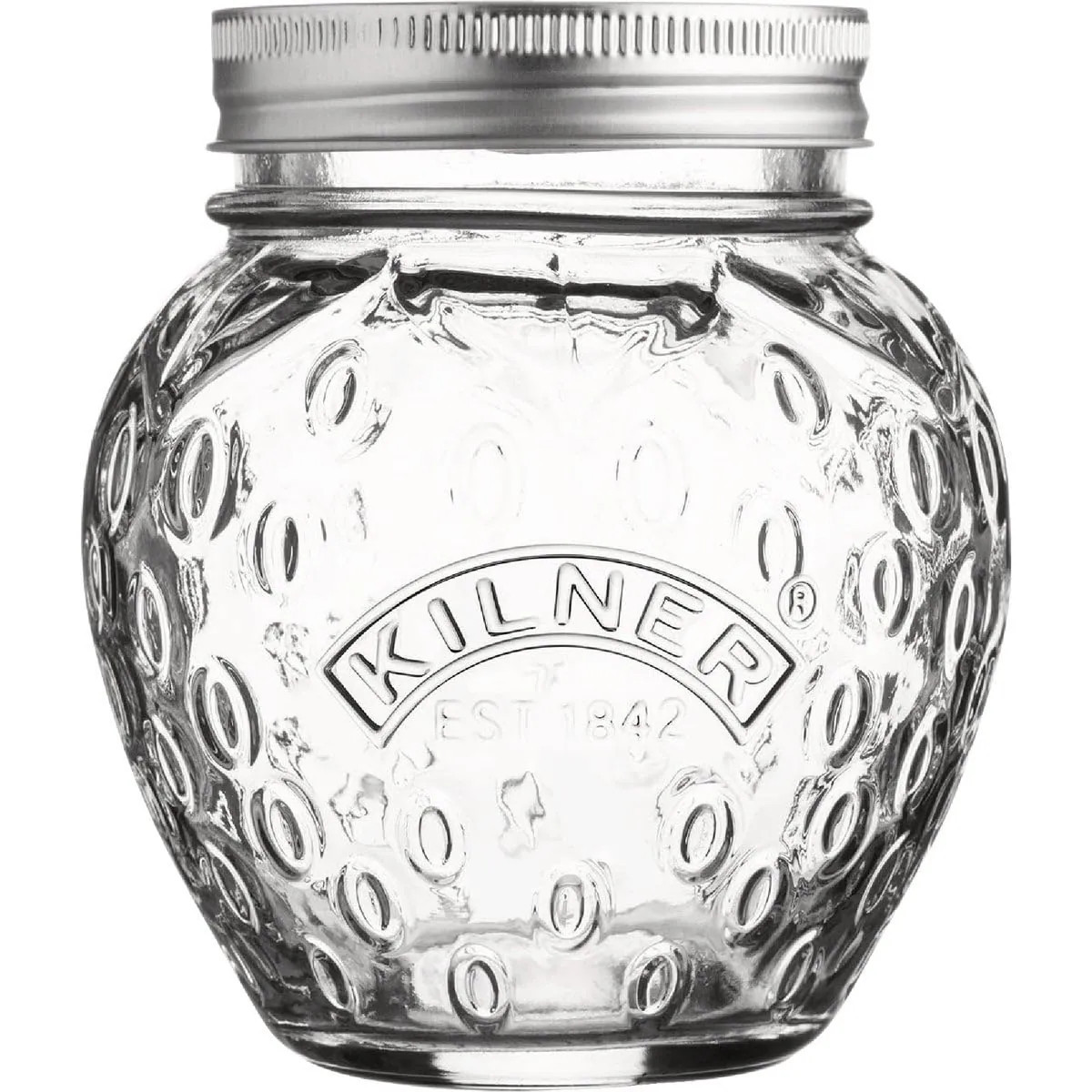 Kilner Rayware Strawberry Regular-Mouth Preserve Jar 13.5 oz Pack of 6 one_size | 0025.582U0 | Lowe's