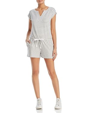 Three Dots Cape Cod Striped Romper | Bloomingdale's (US)