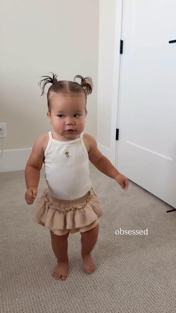 Her skirt is from Zara but I linked the perfect match! 🫶

#LTKStyleTip #LTKFindsUnder50 #LTKBaby