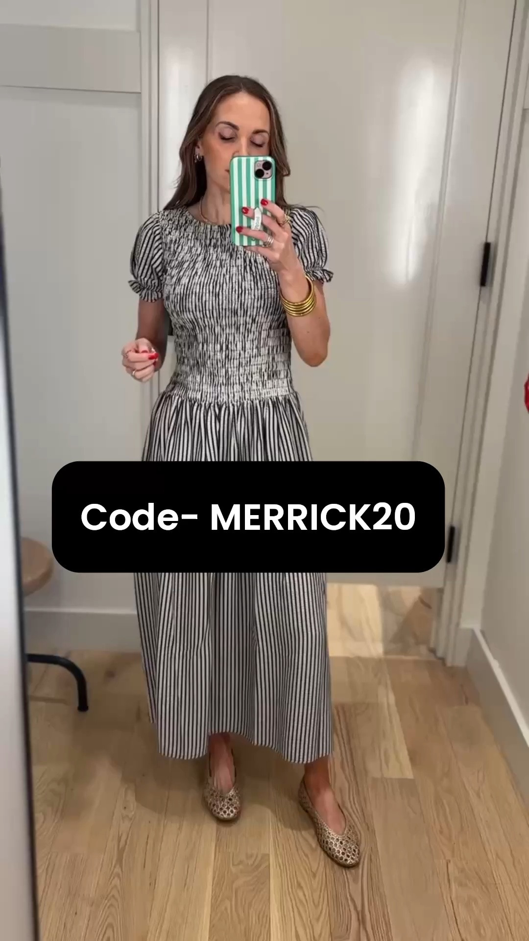 Use my @Anthropologie code- MERRICK20. This dress comes in so many colors

#LTKSaleAlert