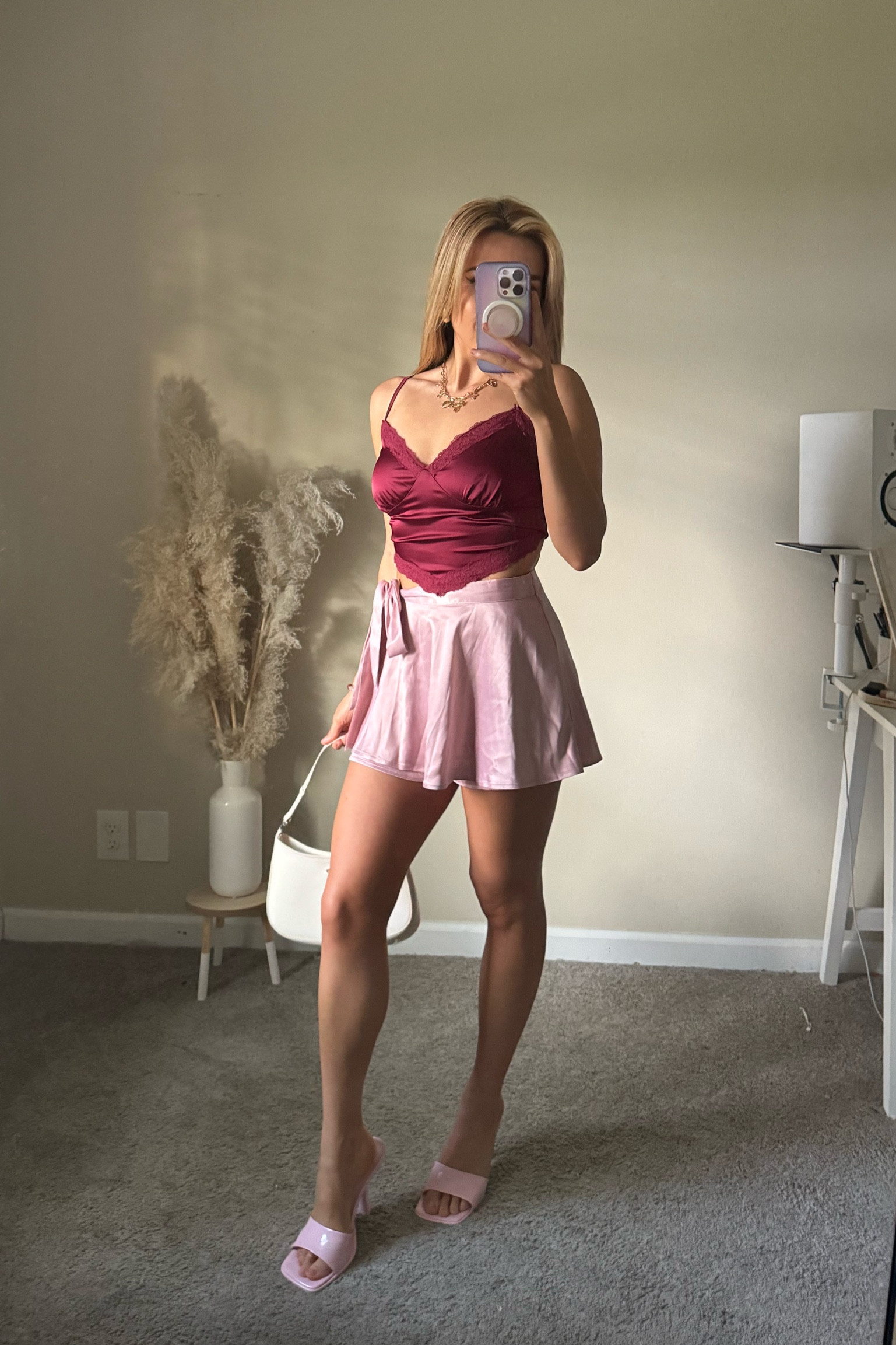 Pink and red outfit 🍒 skirt in small and top

#LTKFindsUnder50 #LTKStyleTip #LTKSeasonal