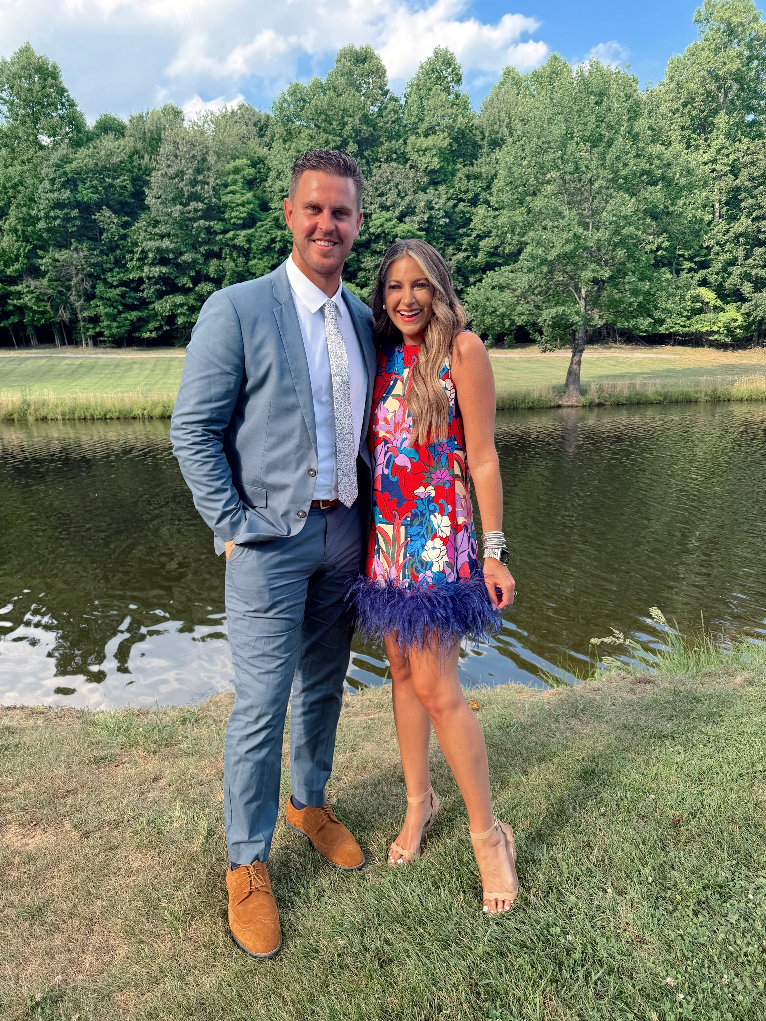 In a size small in wedding guest dress 