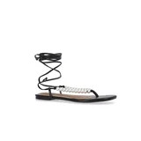Free Assembly Women's Beaded Wrap Sandals | Walmart (US)