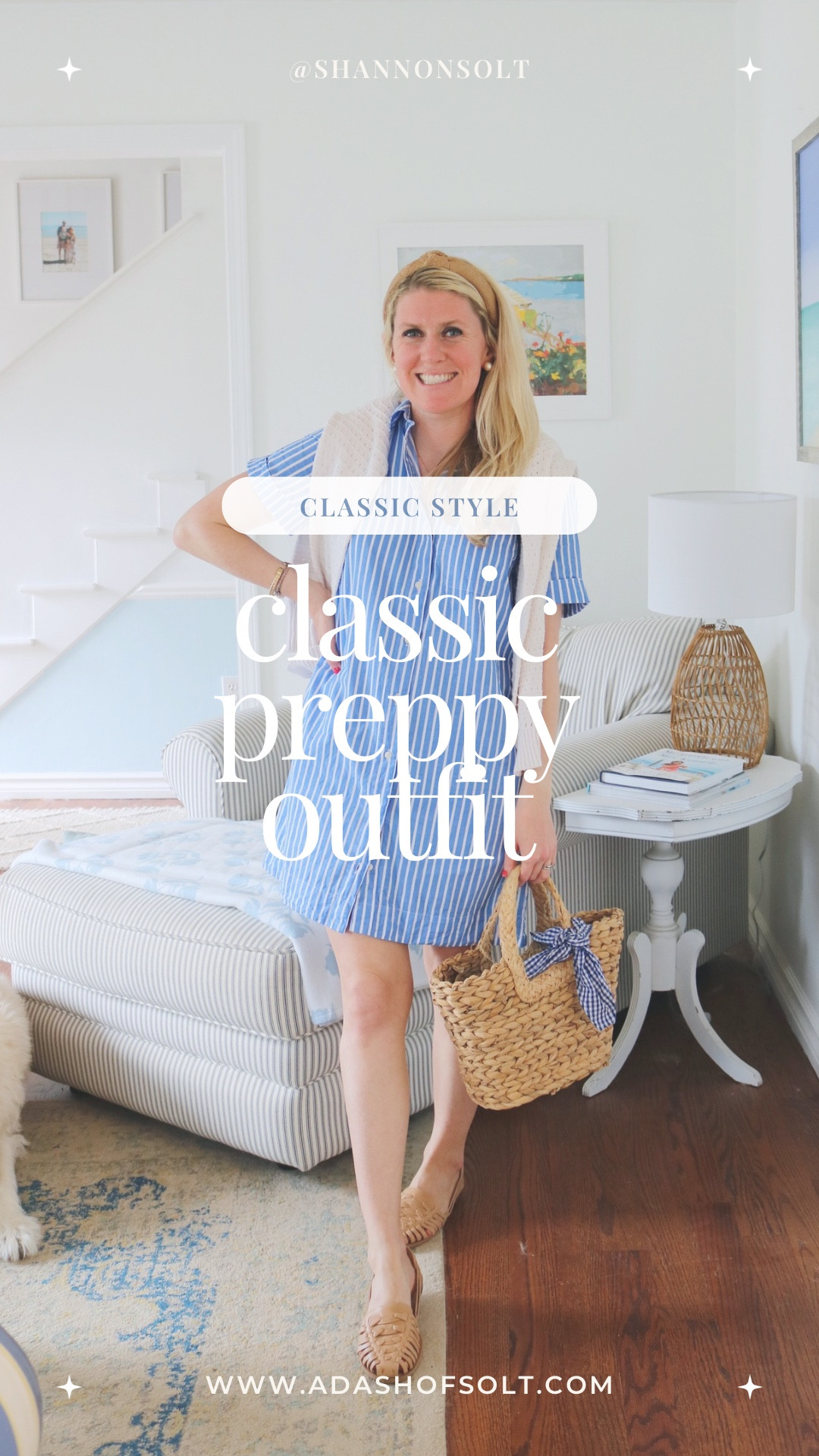 I love an easy dress and this striped mini shirt dress is one those throw on and go, no fuss styles. 

I love that you can wear this a little more dressed up, casual, or even as a swim cover up! The options are endless which makes it even more alluring. Currently under $40! 

Spring dress, mini dress, striped dress, casual dress, shirt dress, casual style, swim coverup, preppy style, classic style, coastal style, coastal living, woven flats, woven handbag, rattan, raffia, wicker

#springdress #summerdress #casualdress #stripeddress #shirtdress #casualstyle #coastalstyle #coastaloutfit 

#LTKSeasonal #LTKStyleTip #LTKFindsUnder50