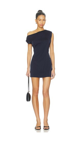Itzyana Mini Dress in Navy | Revolve Clothing (Global)