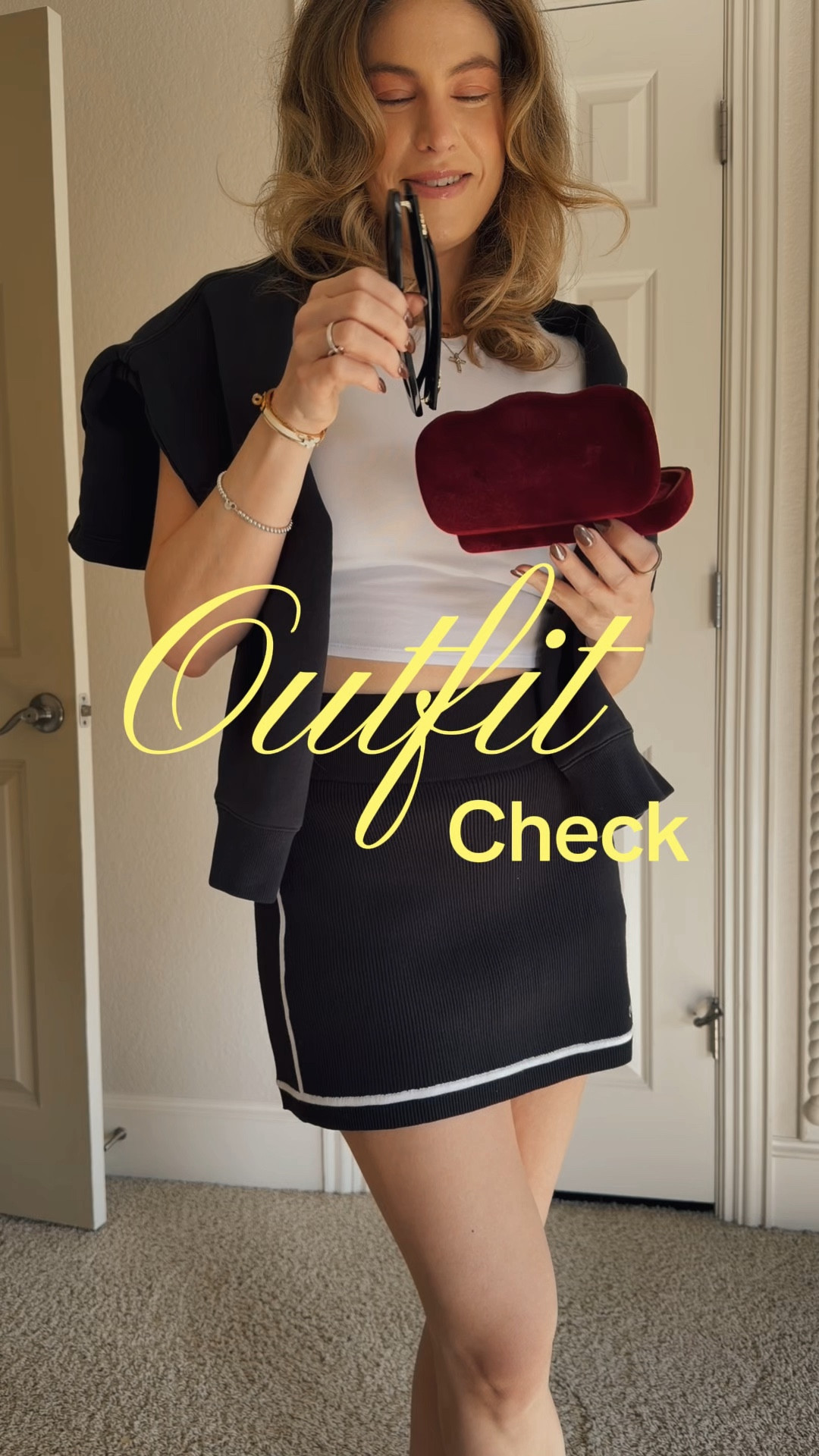 From pjs to casual outfit that is perfect for running errands 

Skirt - small 
Top - medium 

Pjs - medium 

#LTKgrwm #LTKActive