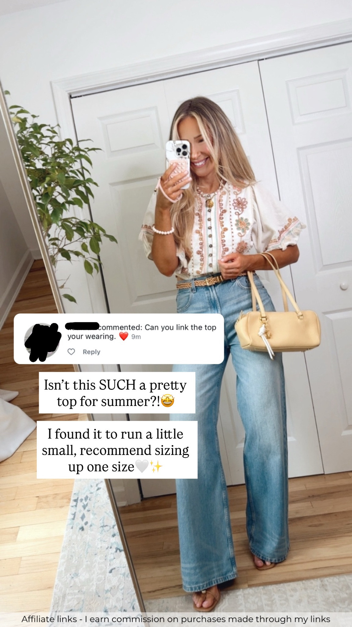 Affiliate links - I earn commission on purchases made through my links | Zara outfit
