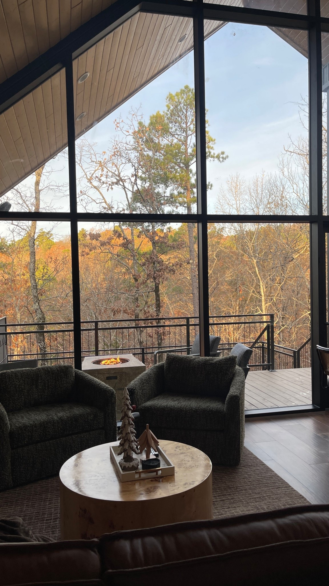 Our honeymoon cabin last weekend! So cozy and stylish - I wanted everything! 

cozy cabin, cabin decor, cabin style, small space  

 #LTKdayinmylife #LTKmorningroutine #LTKHome