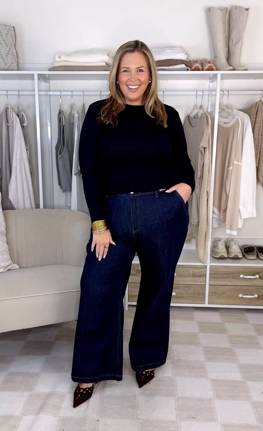 These are on sale during the Abercrombie denim sale! Wearing a 35 in the jeans! 

Plus size fashion, abercrombie denim sale, denim jeans, everyday outfit ideas, sale alert, bootcut jeans, belly friendly jeans

#LTKPlusSize #LTKSaleAlert #LTKMidsize