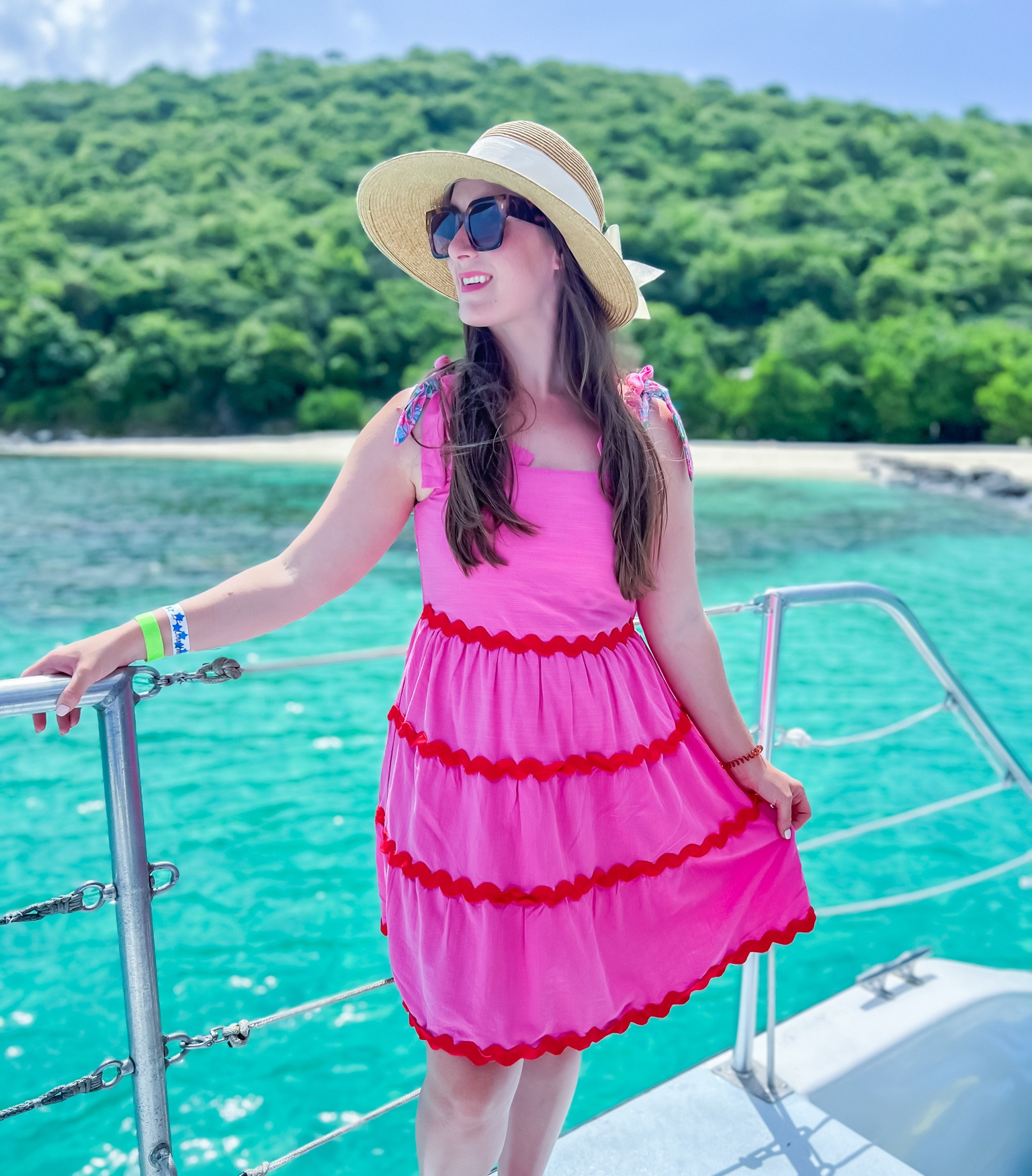 One of my favorite dresses lately. I wore the red version on 4th of July and used the pink as a coverup in Puerto Rico. It runs true to size and would be nursing friendly since the straps untie  

#LTKTravel #LTKFindsUnder50