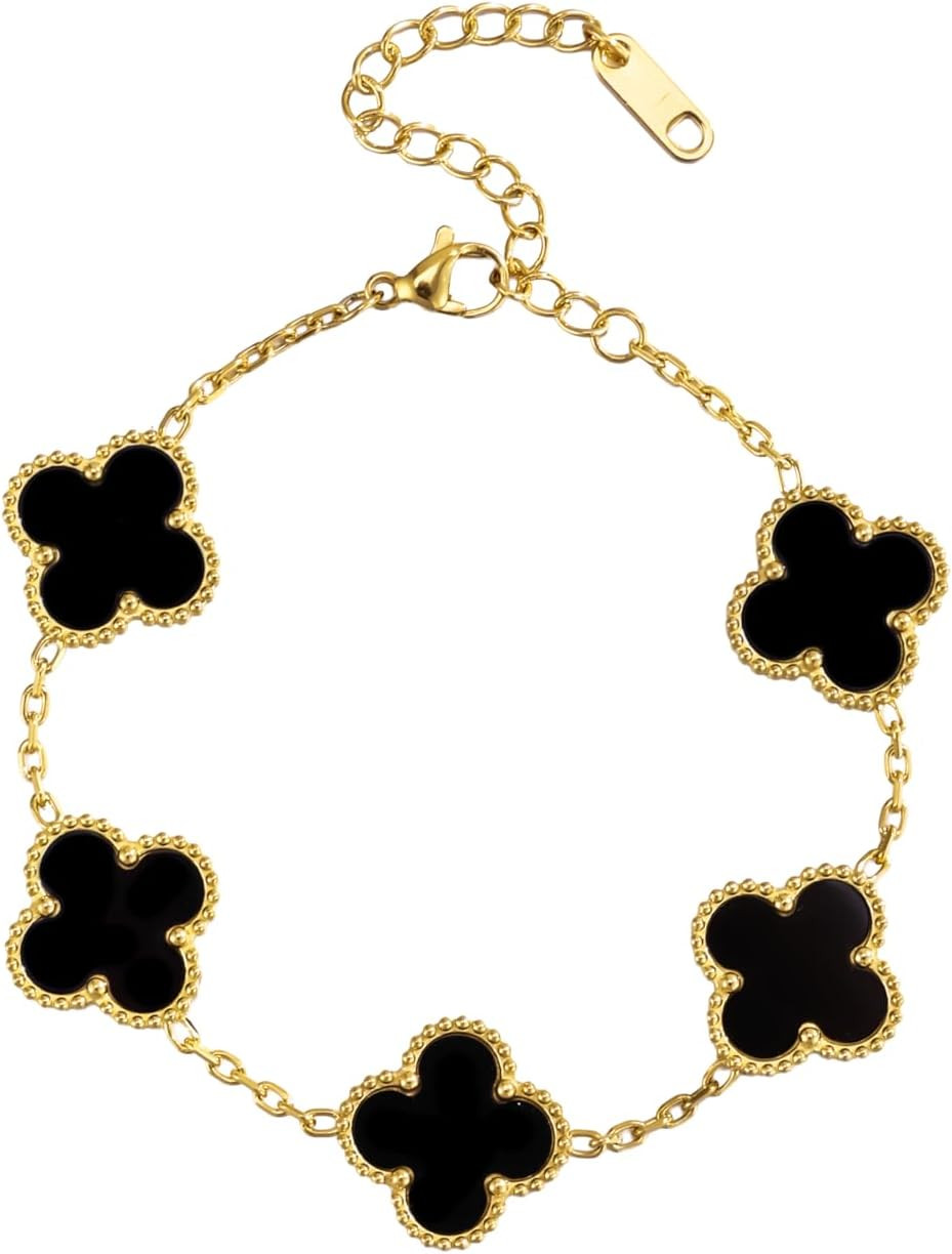 Luxury Jewelry Bracelet for Women,Adjustable Link Double Sided Jewelry, Lovely Fashion Jewelry Gift for Women | Amazon (US)
