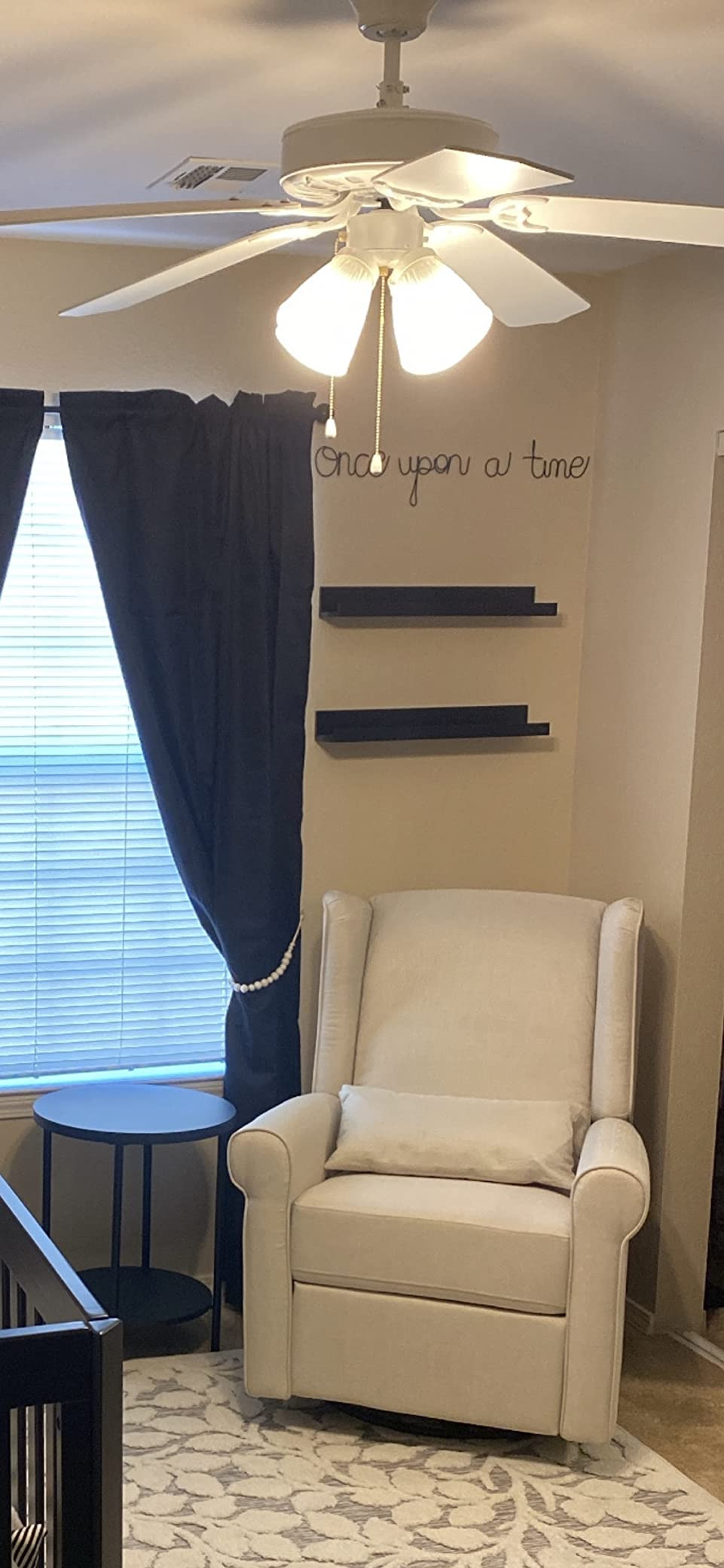 Once Upon a Time Sign Nursery Wall Decor Playroom Decor Word Art Wall Decor Kids Plaques Room Dec... | Amazon (US)