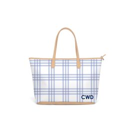 Caitlin Wilson St. Anne Diaper Bag - Grande Plaid in Eventide | Barrington Gifts